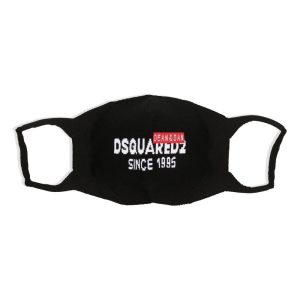 DSQUARED2 Logo Knit Mask Black