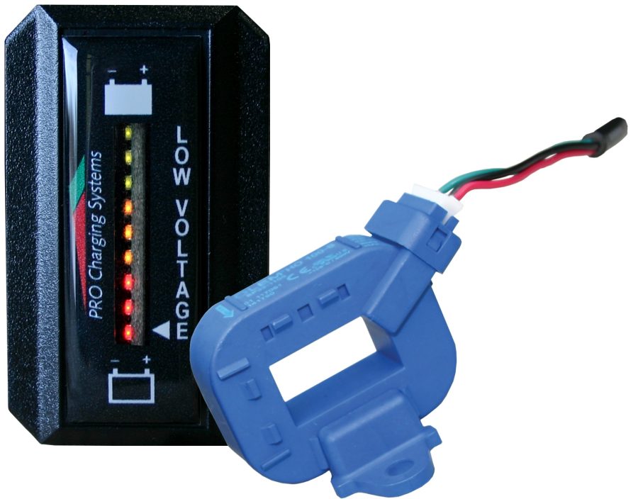 DUAL PRO BFGVLITH Lithiumm Battery Status Indicator Vertical Display