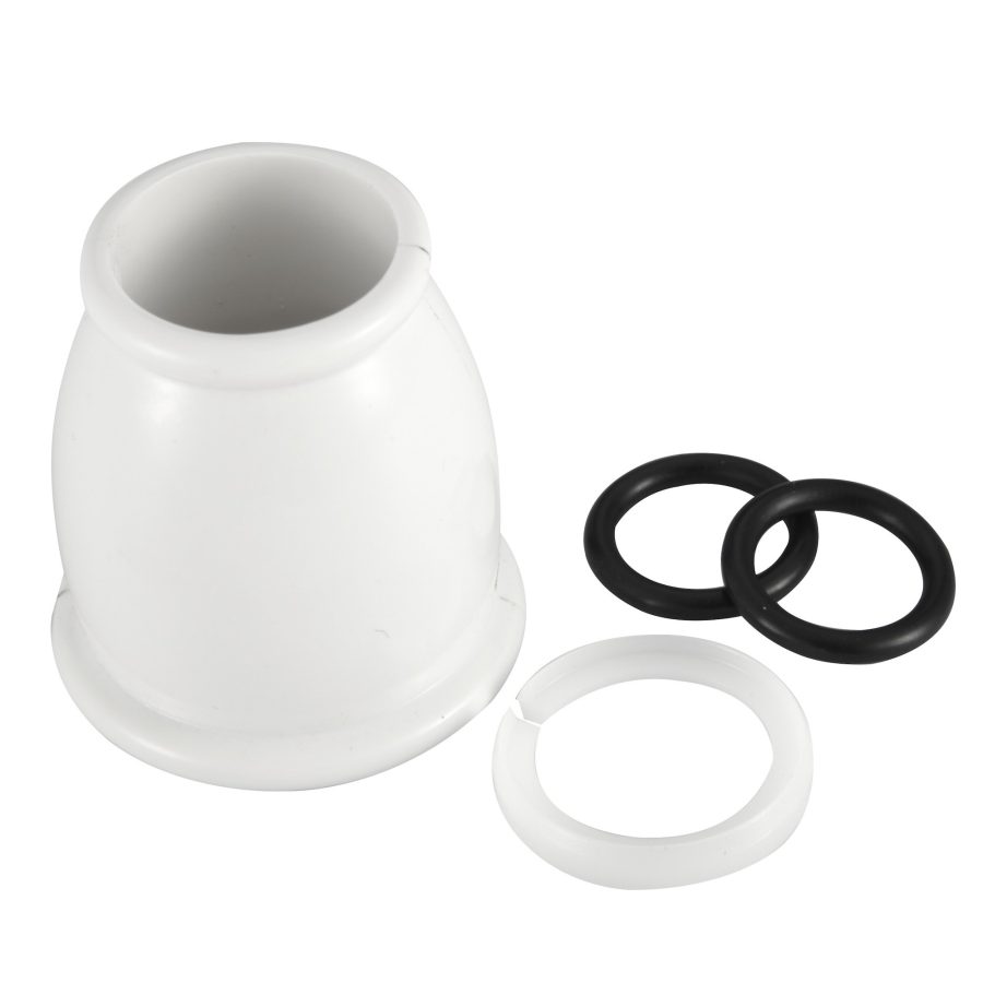 DURA FAUCET DF-RK500-WT BELL SPOUT NUT AND RINGS