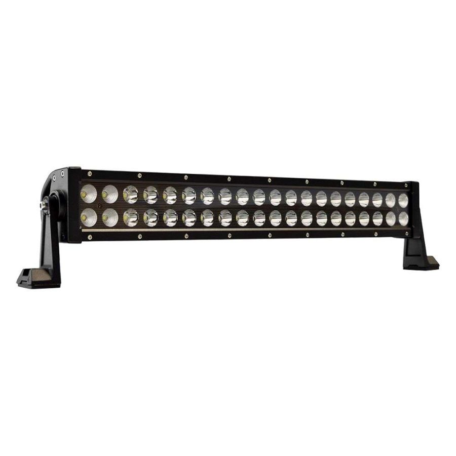 DV8 BR5E24W3W LED Light Bar | 5 INCH Dual Row | 2,000 Lumen from Cree LEDs | Aluminum Housing w/Heat Fins | IP68 Rated Polycarbonate Lens | Flood/Spot Pattern | BRS Pro Series Dual Row