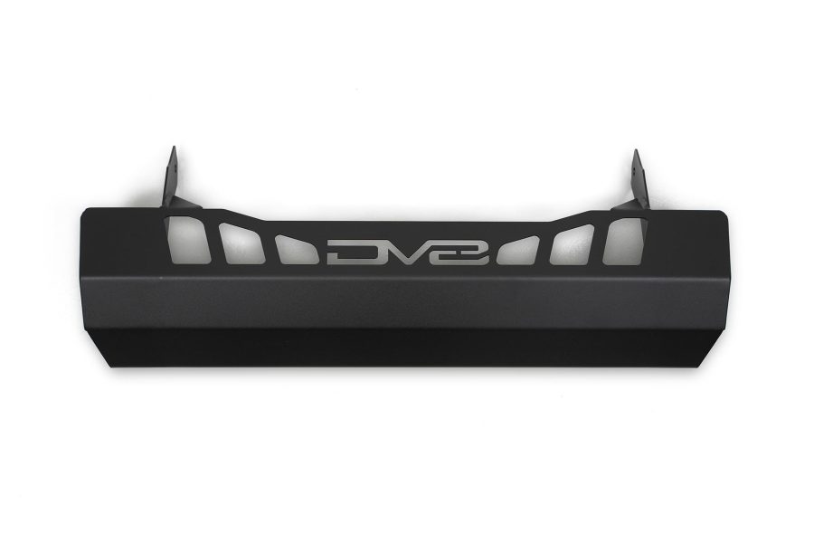 DV8 SPJL-02 Sway Bar Disconnect Skid Plate for The 2018-2023 Jeep Wrangler JL & 2020-2023 Jeep Gladiator JT | Protects Sway Bar Disconnect | Conceals Crash Bars When OEM Bumper is Removed | Vented