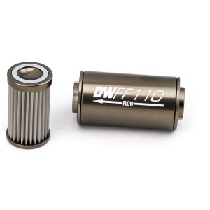 DW 8-03-110-100K Deatschwerks In-Line Fuel Filter And Housing Kit