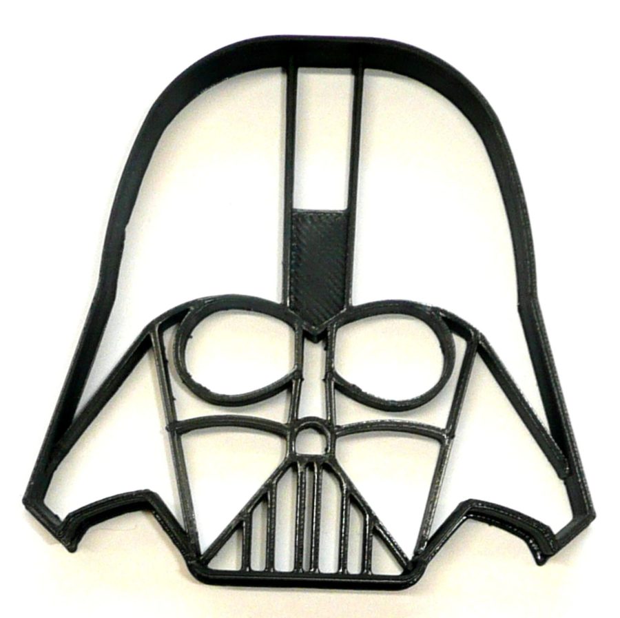 Darth Vader Head Helmet Star Wars Movie Character Cookie Cutter USA PR4131