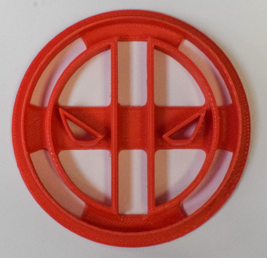 Deadpool Superhero Marvel Character Cookie Cutter 3D Printed USA PR504