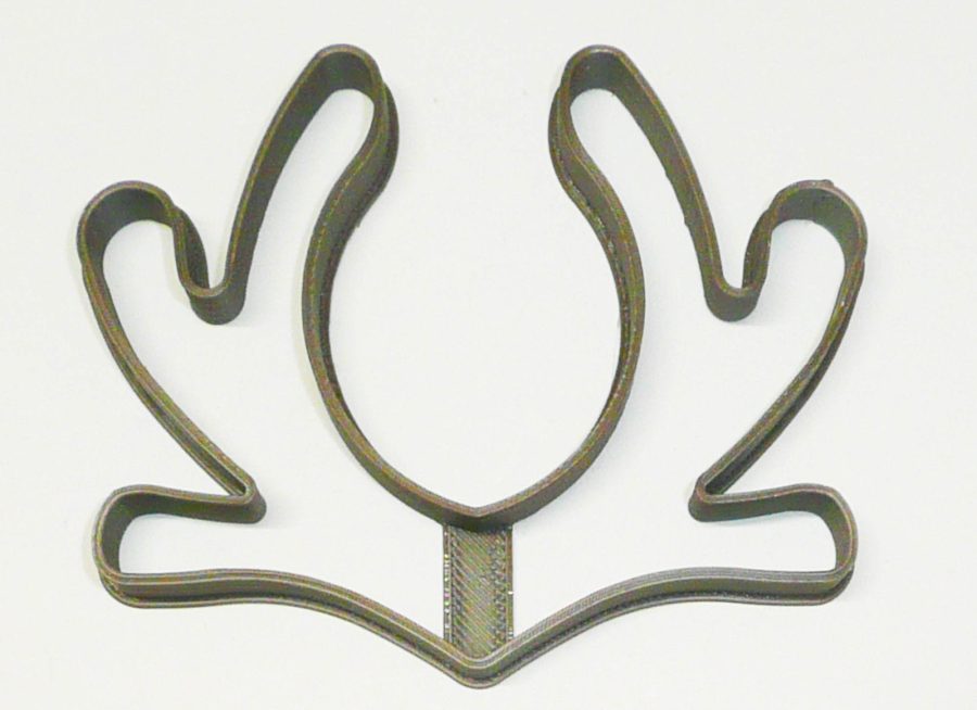 Deer Antlers Outline Elk Whitetail Moose Mount Outdoors Cookie Cutter USA PR3388