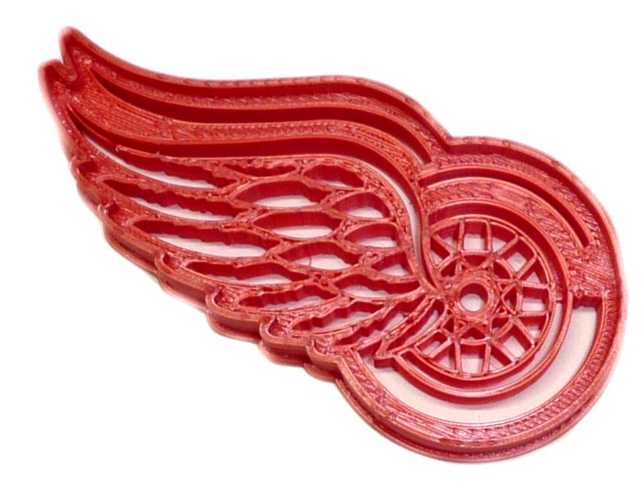 Detroit Red Wings NHL Hockey Team Logo Sports Athletics Cookie Cutter USA PR2637