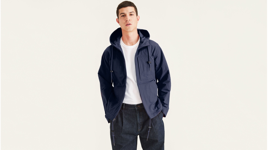 Dockers X Malbon Parka, Men's, Blue L