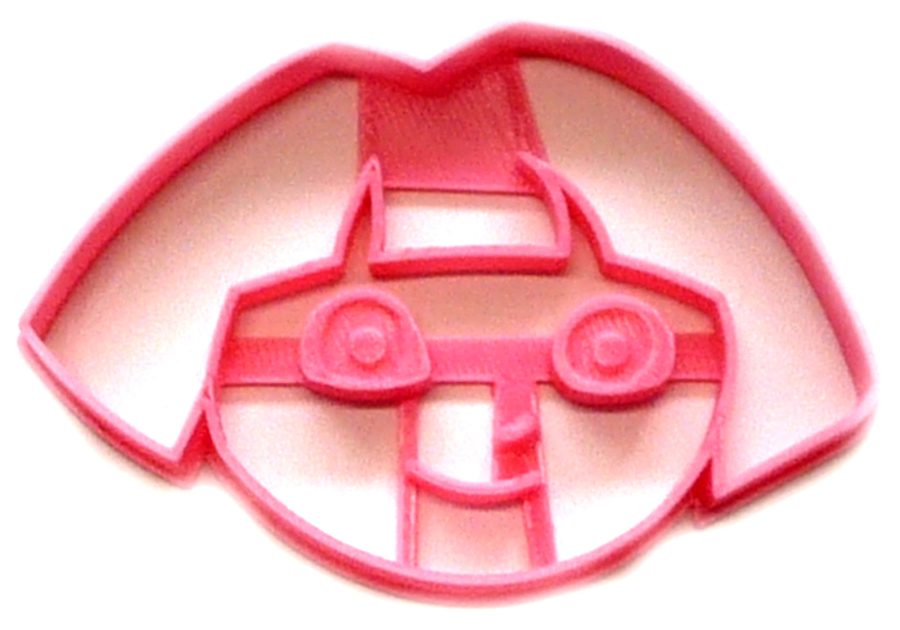 Dora The Explorer Detailed Face Kids Cartoon Character Cookie Cutter USA PR2992