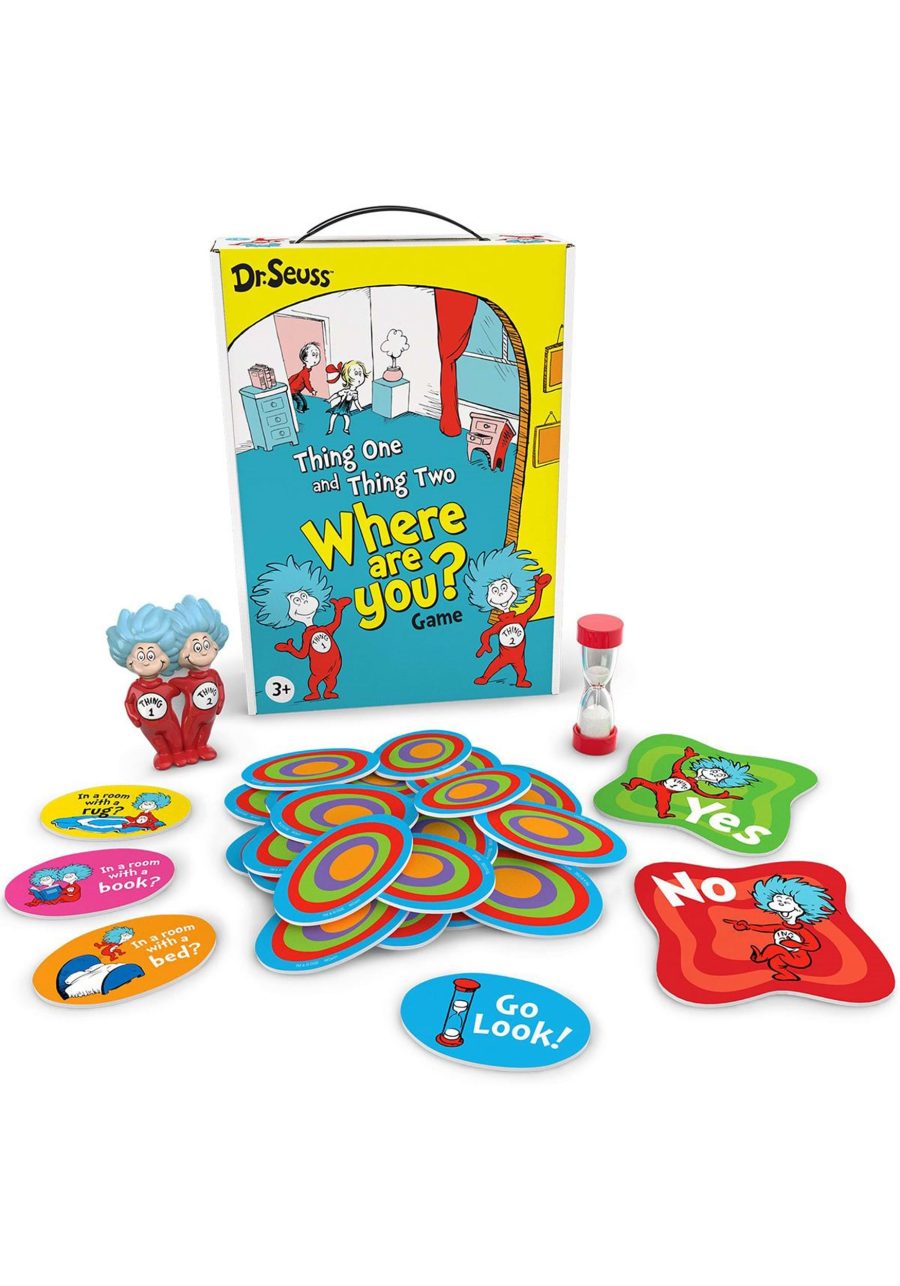 Dr. Seuss Thing 1 and Thing 2 Where Are You? Game