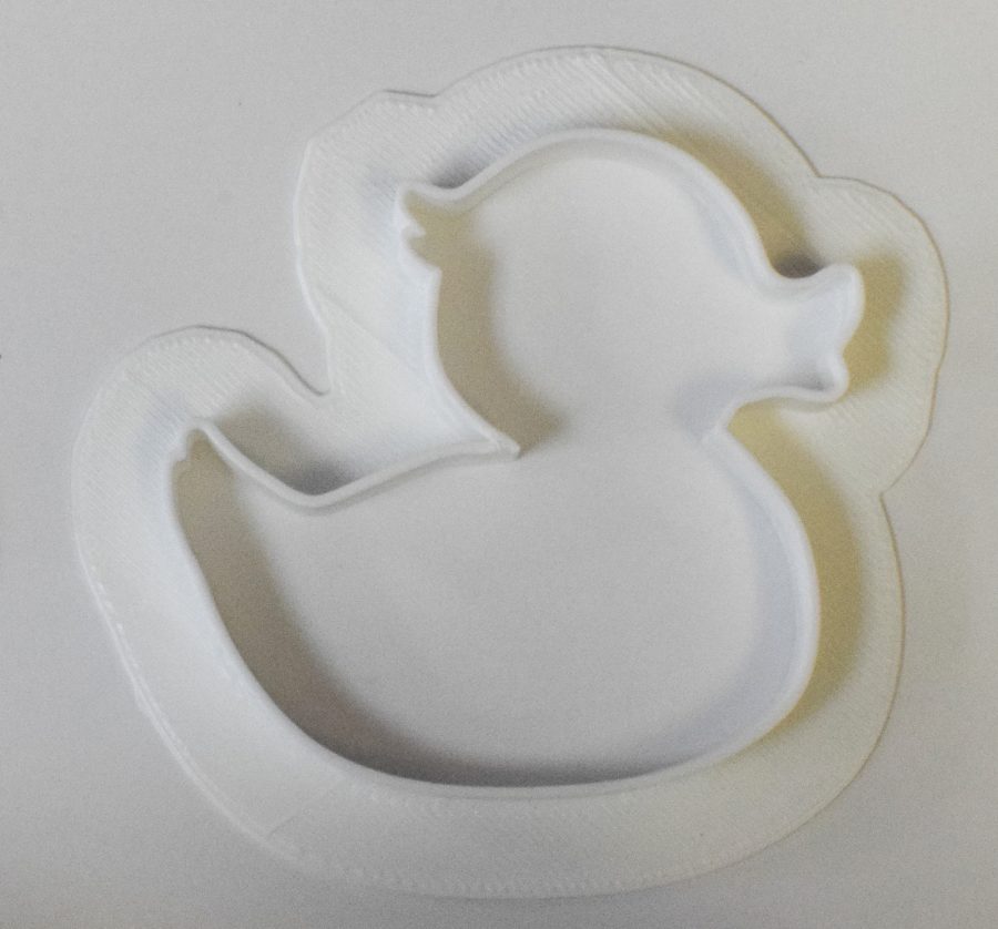 Duckie Duck Rubber Ducky Animal Baby Shower Cookie Cutter 3D Printed USA PR476