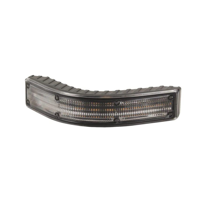 ECCO ED5101CAW Curved LED Directional Strobe Light for Trucks, SUVS, Cars - Surface Mount