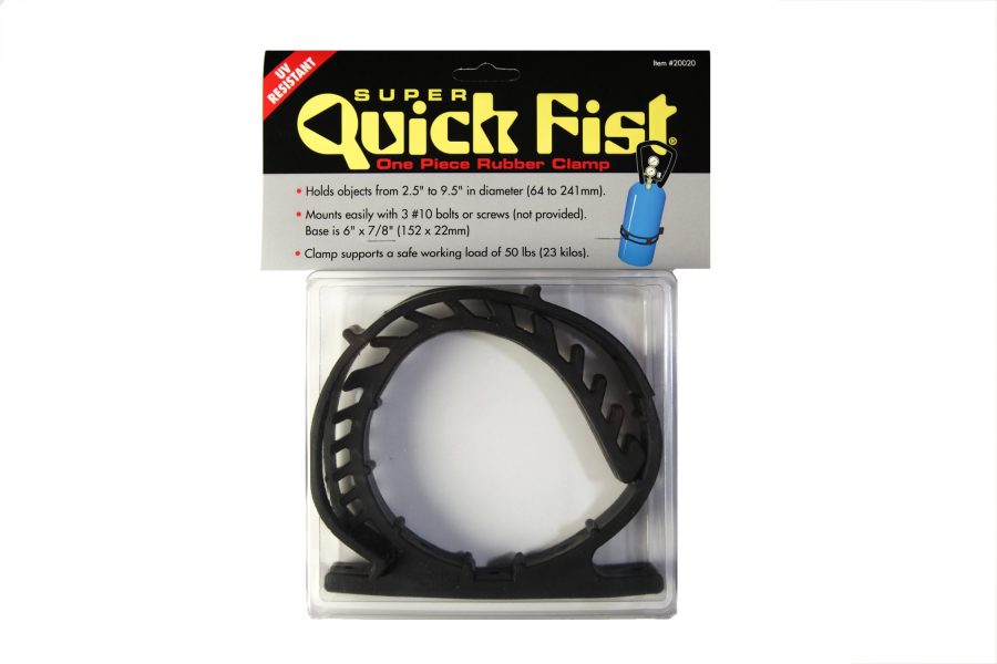 END OF ROAD 20020 Super Quick Fist Clamp for mounting tools & equipment 2-1/2 INCH - 9-1/2 INCH diameter