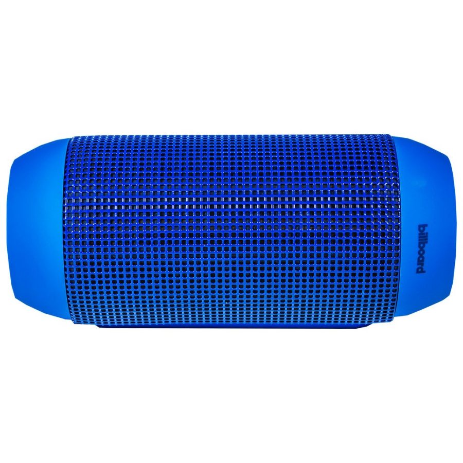 ESI CASES BB744 IPX5 Water-Resistant Bluetooth Wireless Speaker With Enhanced Bass, USB & SD Inputs, and Mini Stereo Inputs - BLUE