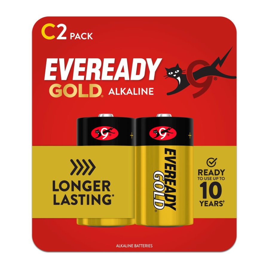 EVEREADY A93BP-2 Envirofit ENERGIZER C2 Alkaline Battery, 2 Count (pack of 1)