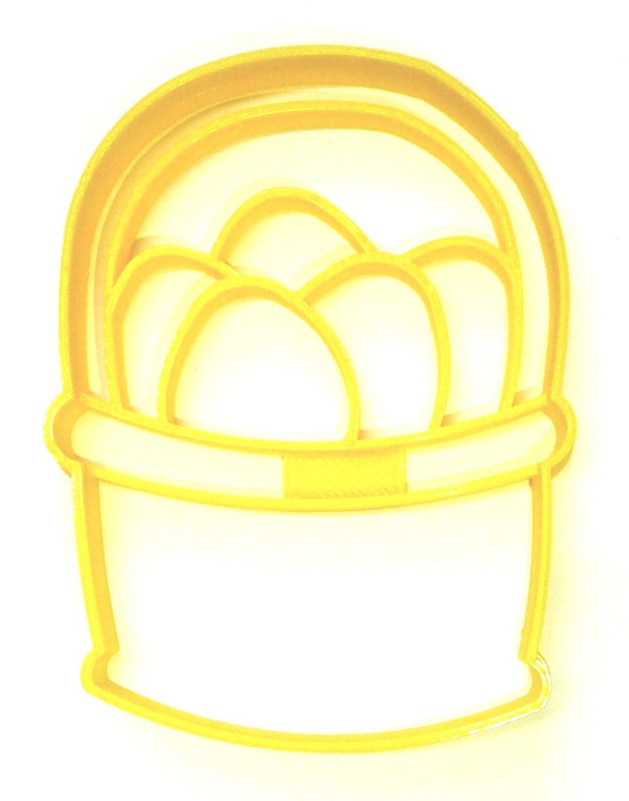 Easter Egg Basket Farm Eggs Bunny Treat Spring Season Cookie Cutter USA PR2444