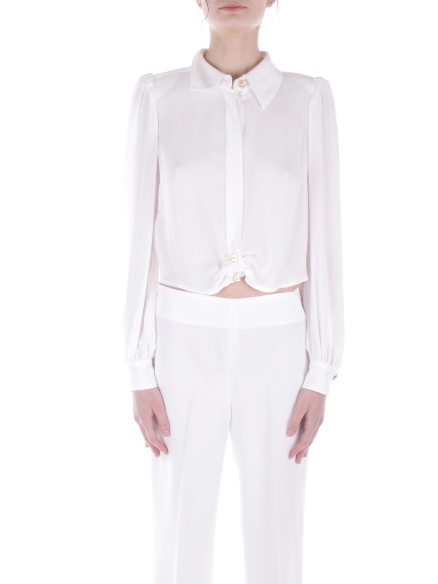 Elisabetta Franchi Shirts Ivory