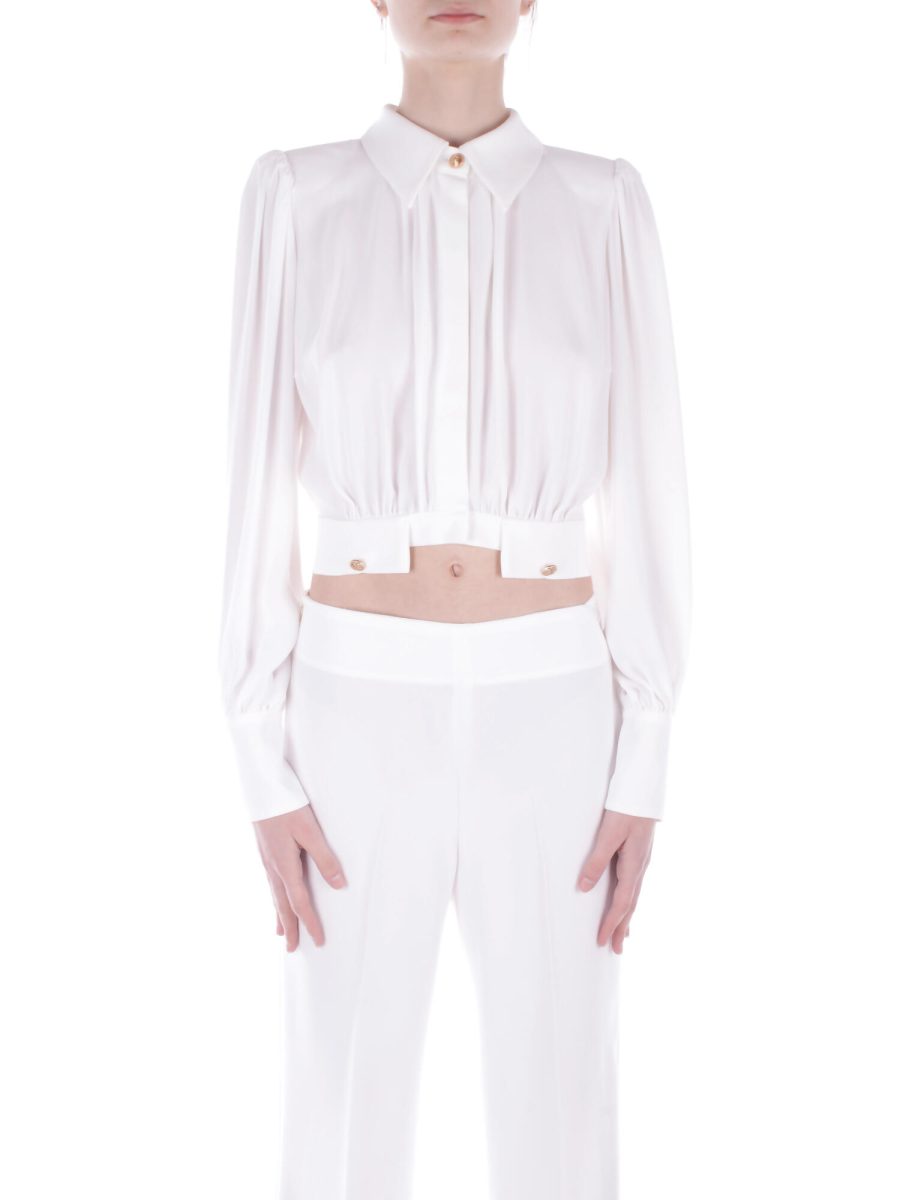 Elisabetta Franchi Shirts Ivory