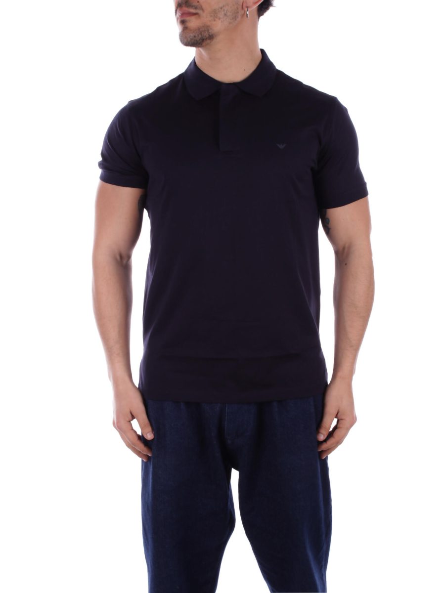 Emporio Armani T-shirts and Polos Blue