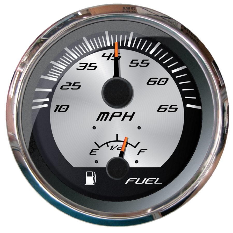 FARIA 22015 PLATINUM 4 INCH MULTI-FUNCTION - SPEEDOMETER & FUEL