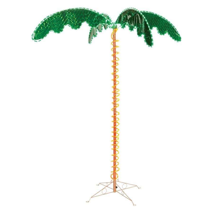 FAULKNER 20522 Furniture 7 Led Palm Tree 120v Yard Light