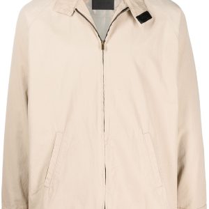 FEAR OF GOD Logo Baseball Jacket Beige