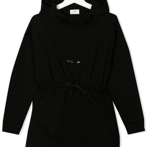 FENDI KIDS Hooded Sweatshirt Black