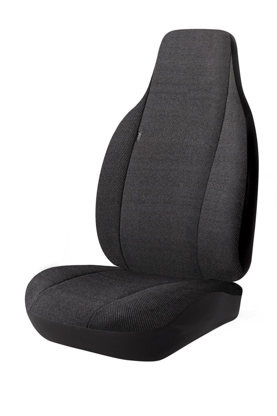 FIA TRS45-2 BLACK Custom Fit Rear Seat Cover Split Seat 40/60 - Saddle Blanket (Solid Black)