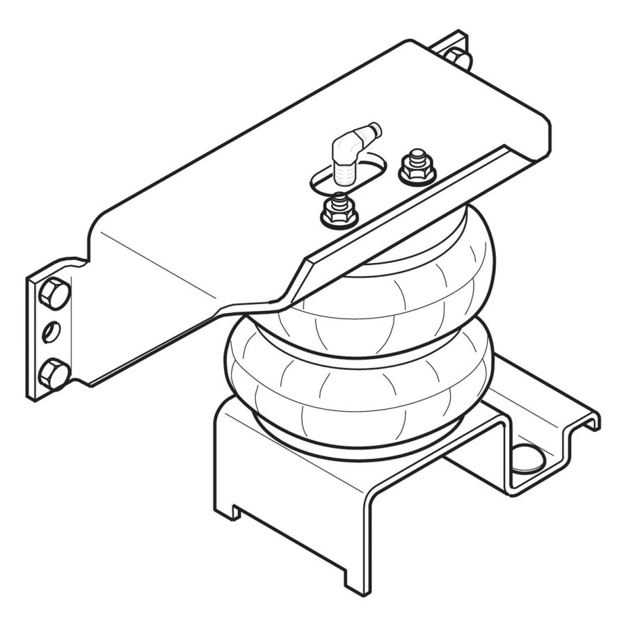 FIRESTONE 2170 W21760Ride-Rite Air Springs - Rear Kit