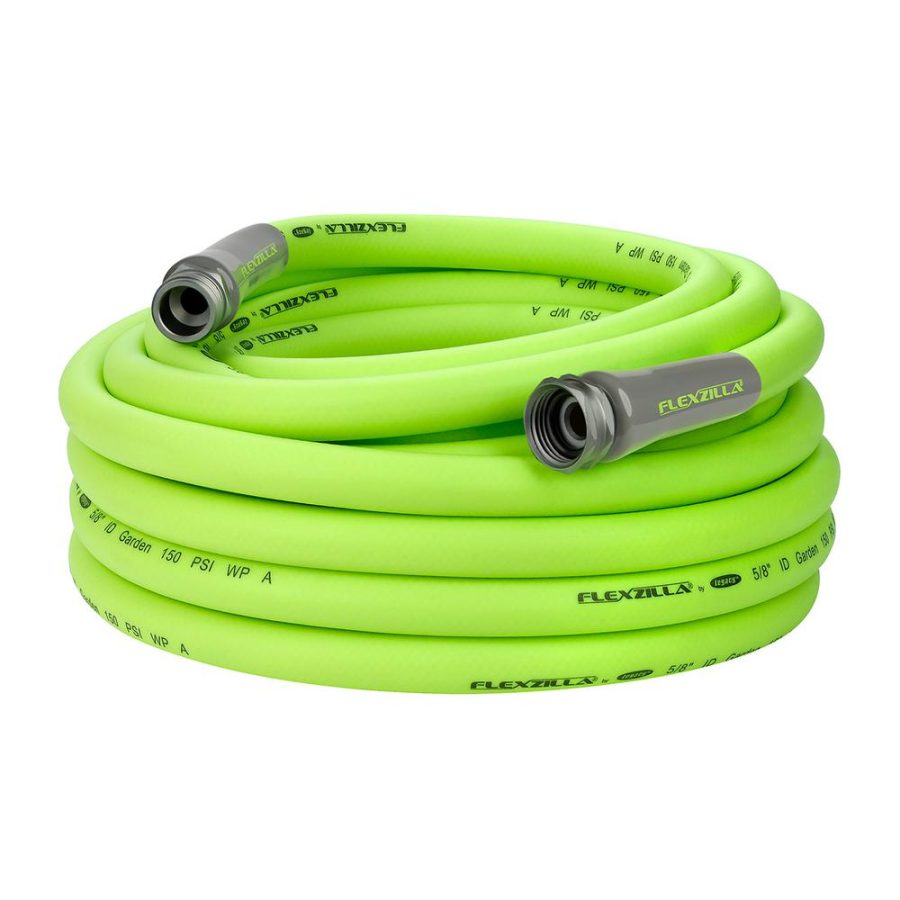 FLEXZILLA HFZG550YW Garden Hose 5/8in x 50ft 3/4in 11 1/2 GHT Fittings