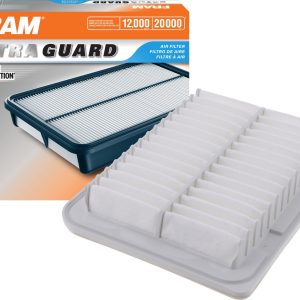 FRAM CA10190 Extra Guard Replacement Engine Air Filter for Select Toyota, Scion and Pontiac Models, Provides Up to 12 Months or 12,000 Miles Filter Protection