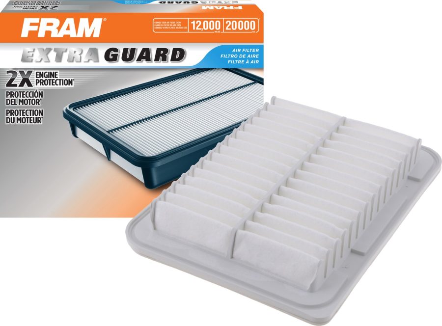 FRAM CA10190 Extra Guard Replacement Engine Air Filter for Select Toyota, Scion and Pontiac Models, Provides Up to 12 Months or 12,000 Miles Filter Protection