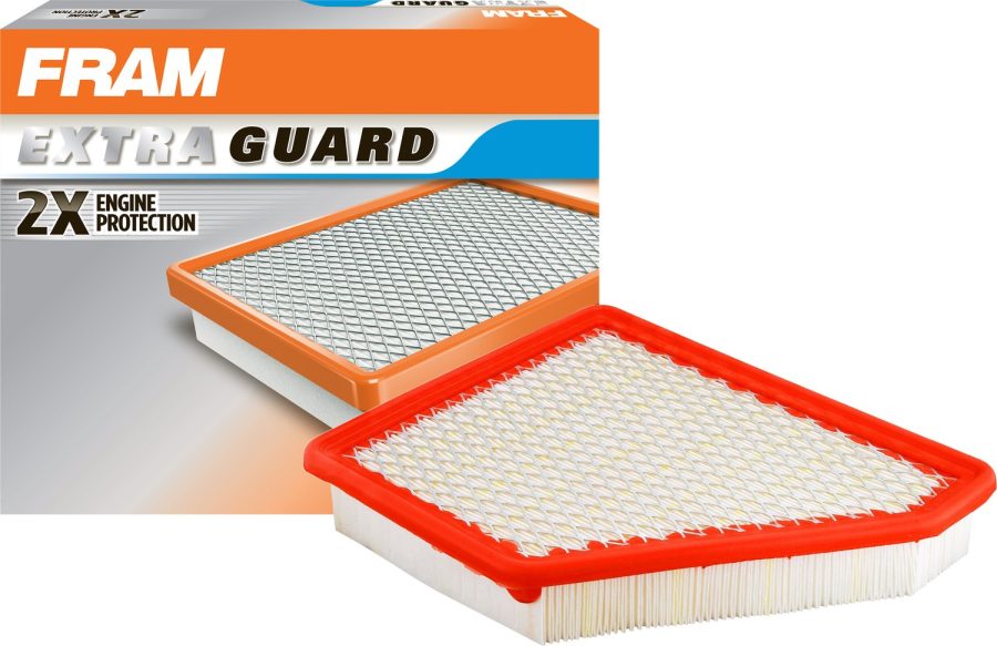 FRAM CA10465 Extra Guard Replacement Engine Air Filter for Select Chevrolet and GMC Models, Provides Up to 12 Months or 12,000 Miles Filter Protection