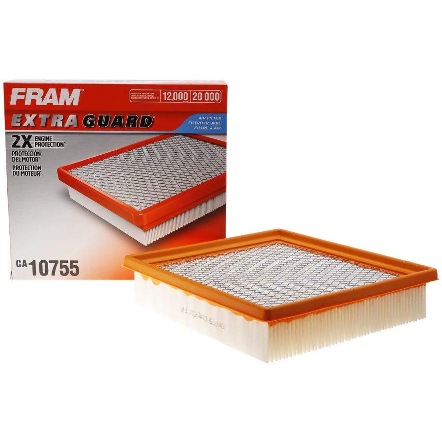 FRAM CA10755 Extra Guard Replacement Engine Air Filter for Select Lexus, Toyota, Jeep and Dodge Models, Provides Up to 12 Months or 12,000 Miles Filter Protection