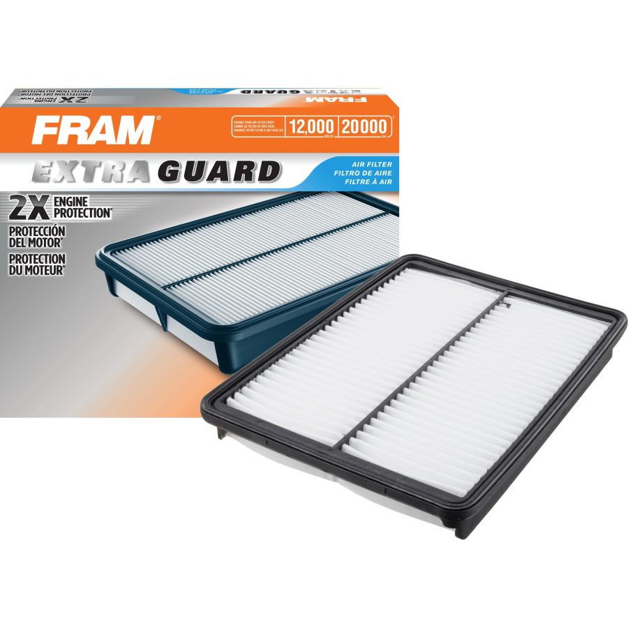 FRAM CA11500 Extra Guard Replacement Engine Air Filter for Select Hyundai Santa Fe and Kia Sorento Models, Provides Up to 12 Months or 12,000 Miles Filter Protection