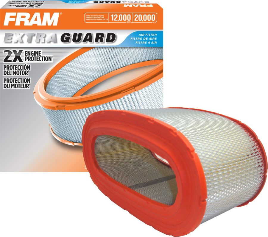 FRAM CA7438 Extra Guard Replacement Engine Air Filter for Select Ford Models, Provides Up to 12 Months or 12,000 Miles Filter Protection