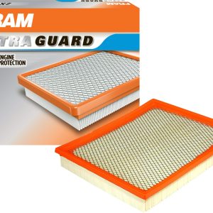 FRAM CA7440 Extra Guard Engine Air Filter Replacement, Easy Install w/Advanced Engine Protection and Optimal Performance, for Select Infiniti, Jeep and Nissan Vehicles, White