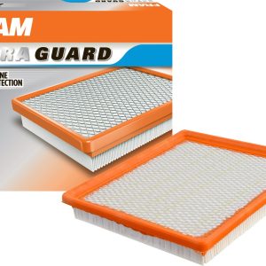 FRAM CA9054 Extra Guard Replacement Engine Air Filter for Select Chrysler, Dodge, and Volkswagen Models, Provides Up to 12 Months or 12,000 Miles Filter Protection