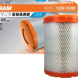 FRAM CA9345 Extra Guard Replacement Engine Air Filter for Select Saturn, Chevrolet, Buick, Oldsmobile, GMC, Isuzu and Saab Models, Provides Up to 12 Months or 12,000 Miles Filter Protection