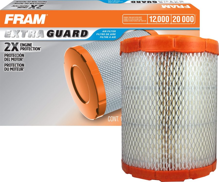 FRAM CA9345 Extra Guard Replacement Engine Air Filter for Select Saturn, Chevrolet, Buick, Oldsmobile, GMC, Isuzu and Saab Models, Provides Up to 12 Months or 12,000 Miles Filter Protection