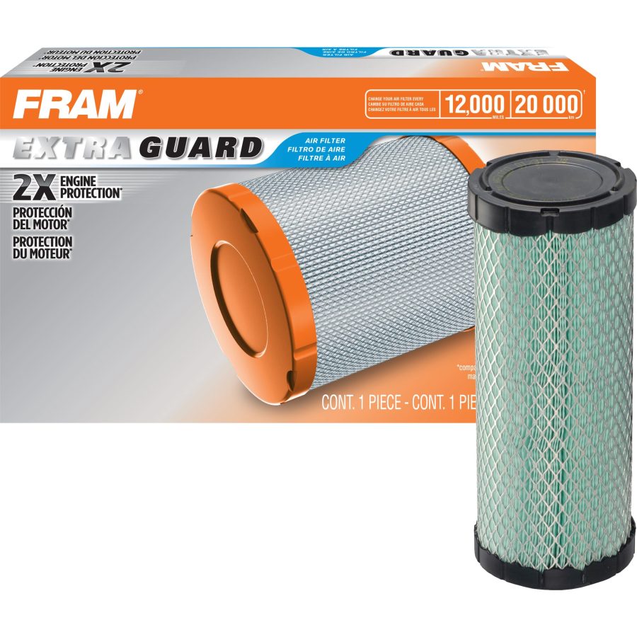 FRAM CA9550 Extra Guard HD Outer Radial Seal Engine Air Filter Replacement, Easy Install w/Advanced Engine Protection and Optimal Performance