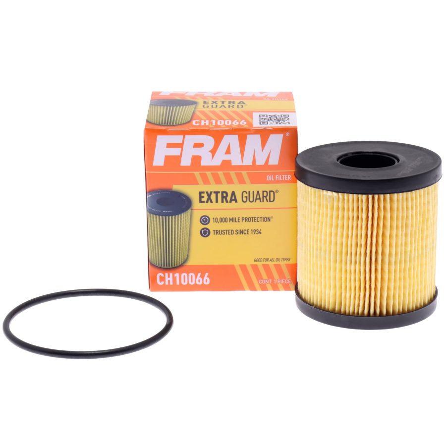 FRAM CH10066 Extra Guard 10K Mile Change Automotive Replacement Interval Cartridge Engine Oil Filter for Select Vehicle Models