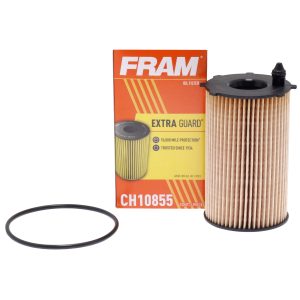 FRAM CH10855 Extra Guard 10K Mile Change Automotive Replacement Interval Cartridge Engine Oil Filter for Select Vehicle Models