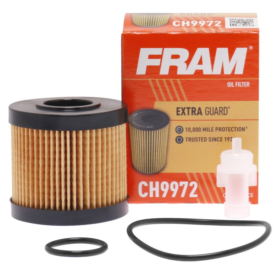 FRAM CH9972 Extra Guard 10K Mile Change Automotive Replacement Interval Cartridge Engine Oil Filter for Select Vehicle Models