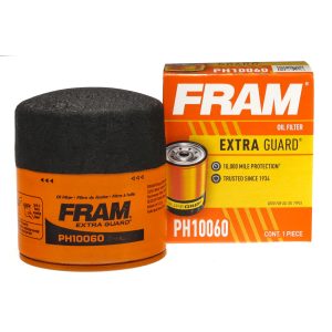 FRAM PH10060 Extra Guard 10K Mile Change Automotive Replacement Interval Spin-On Engine Oil Filter for Select Vehicle Models