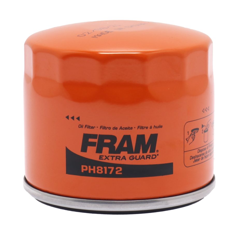 FRAM PH8172 Extra Guard 10K Mile Change Automotive Replacement Interval Spin-On Engine Oil Filter for Select Vehicle Models