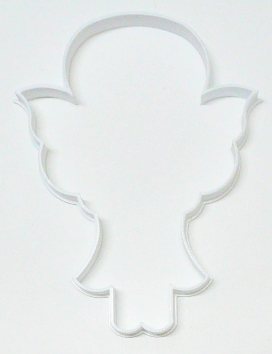 Fairy Angel Outline Wings Spiritual Being Divine Cookie Cutter USA PR2977