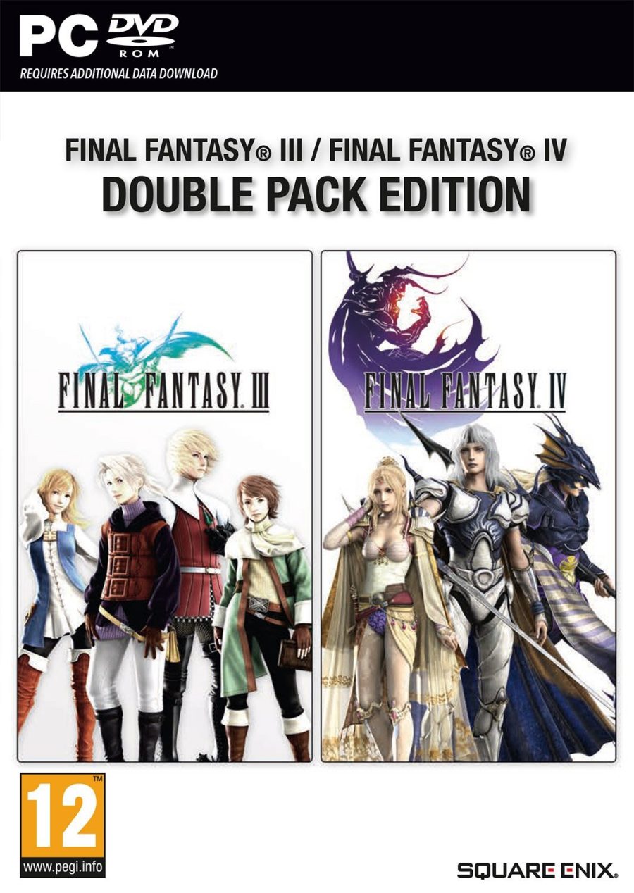 Final Fantasy III and IV Double Pack CD Key For Steam