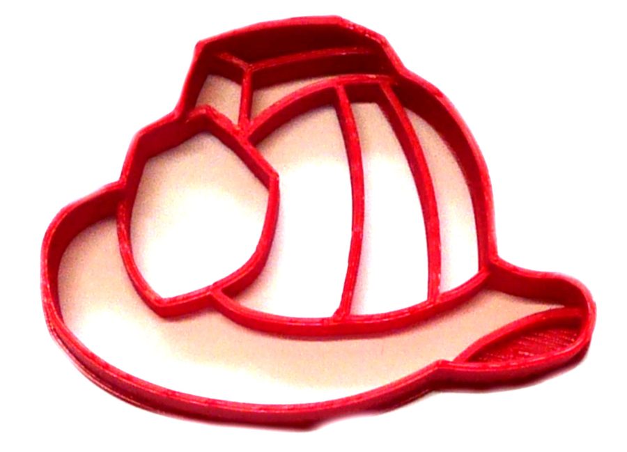 Fire Helmet Hat Cover Firefighter Fireman Uniform Cookie Cutter USA PR2383