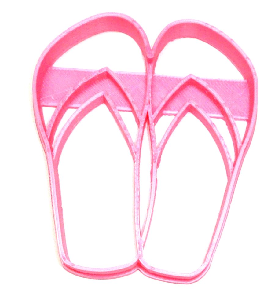 Flip Flop Shoe Flipflops Summer Beachwear Ocean Beach Cookie Cutter USA PR2598