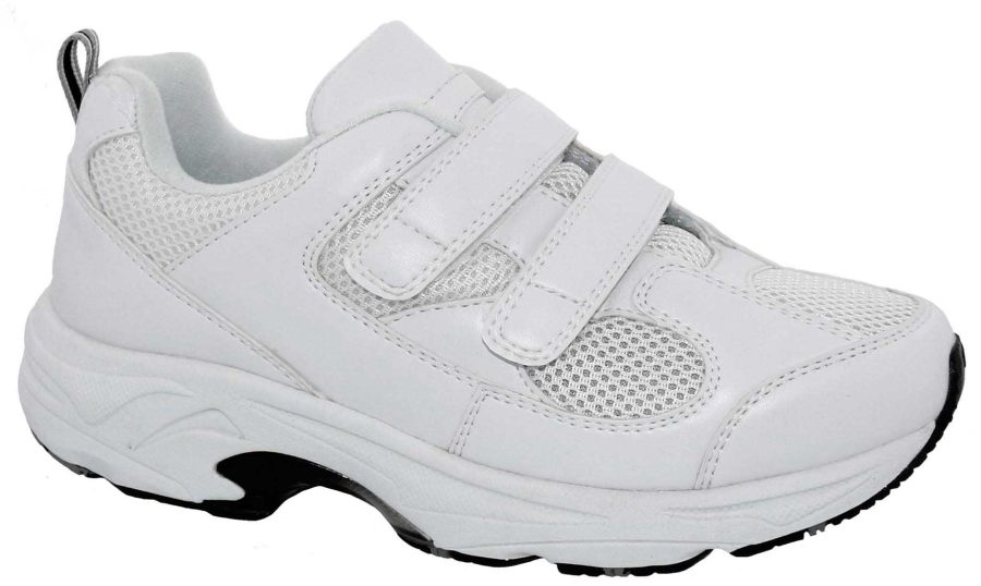 Footsaver Shoes Checkers V 84565 - Women's Casual Comfort Therapeutic Diabetic Shoe - Extra Depth for Orthotics